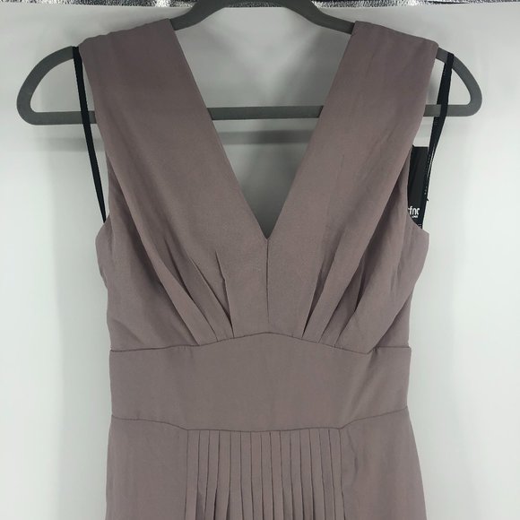 Flaw* TFNC Zana Pleated Bridesmaid Maxi Microchip - Picture 6 of 6